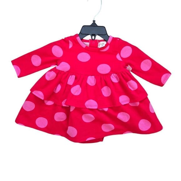 Tucker+Tate Baby Girl Polke Dot Dress with Bloomers - Picture 1 of 8